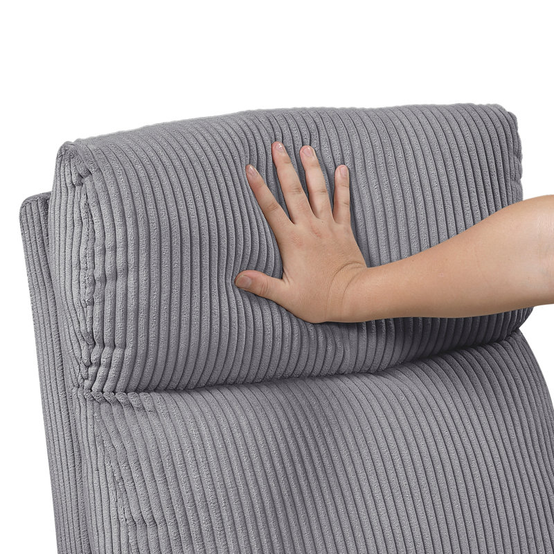 Contemporary Power Lift Chair Recliner 1Pc Plush Corduroy Upholstery Comfort Side Pocket Plywood Living Room Furniture