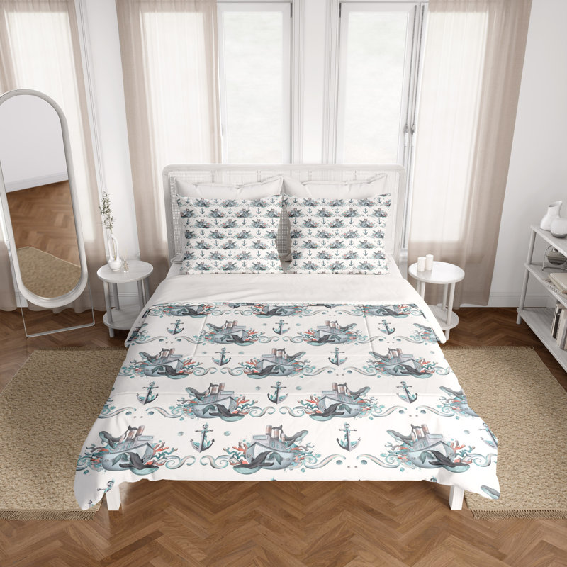 Abstract Duvet Cover, King Duvet Cover + 2 King Shams