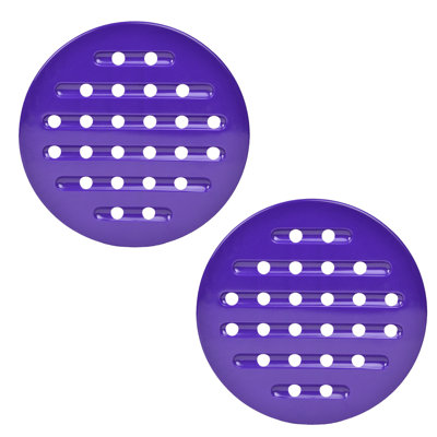 Round Trivet Set Of 2 Violet