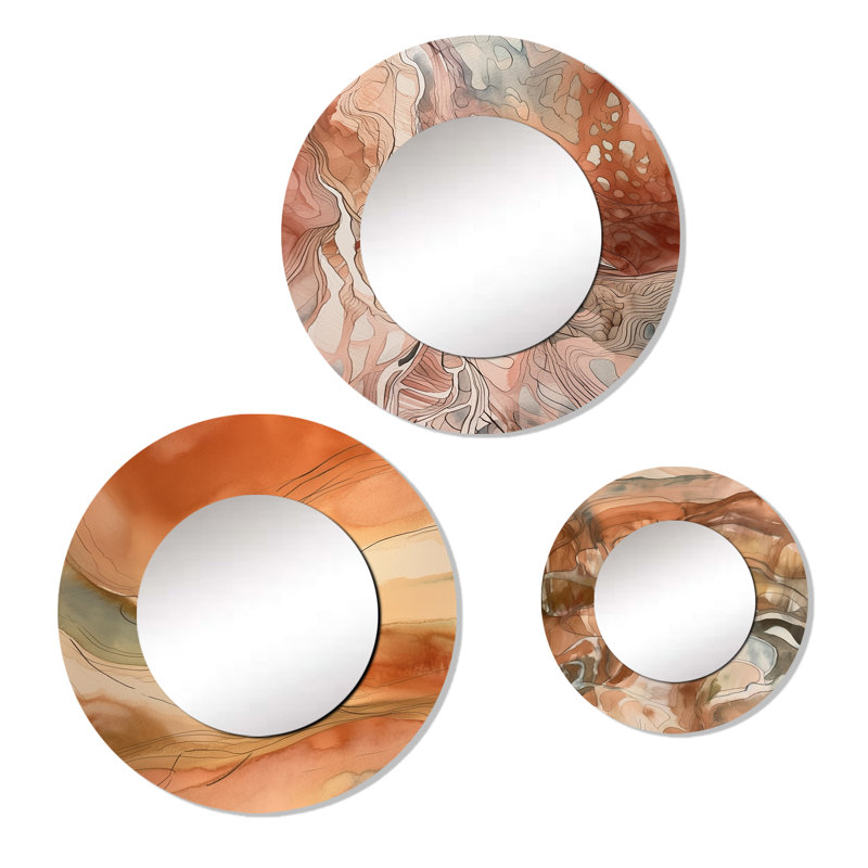 Ensemble de 3 miroirs Gries
