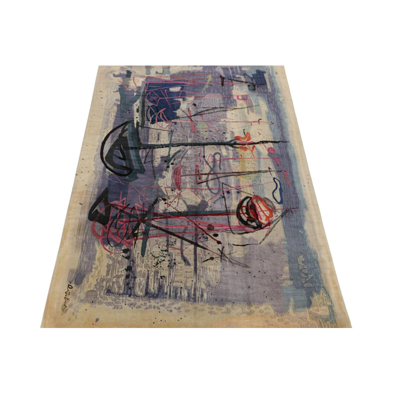 One-of-a-Kind No Hand Knotted Area Rug