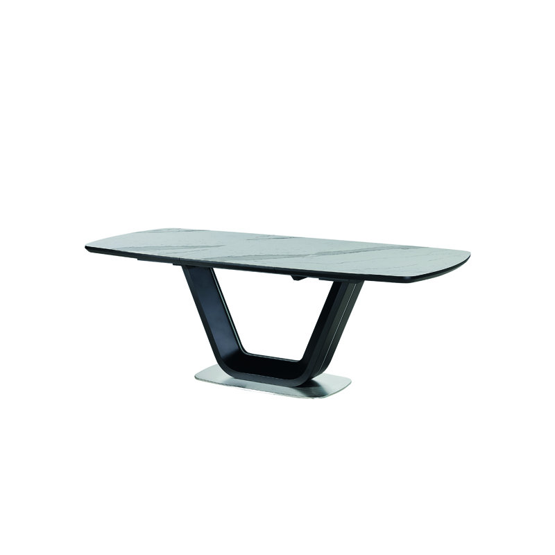 Dernier Extendable Marble Top Dining Table