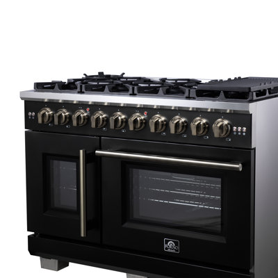 Capriasca 48 French Door Gas Range