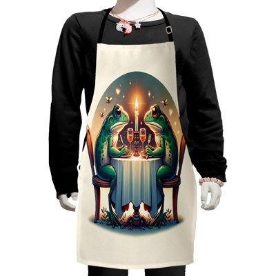 No Pattern Bib Apron