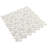 12" x 12" Hexagon Recycled Glass Floor & Wall Mosaic Tile-90069371