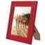 Cadre photo - Cadre photo rustique avec bois d'ingénierie texturé, verre incassable et fond de chevalet - Affichage horizontal et vertical-101109486-101109454