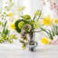 Fleurs artificielles avec vase-1822755385