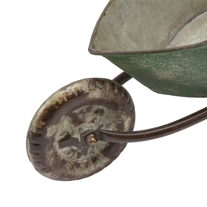 Shadforth Metal Wheelbarrow Planter