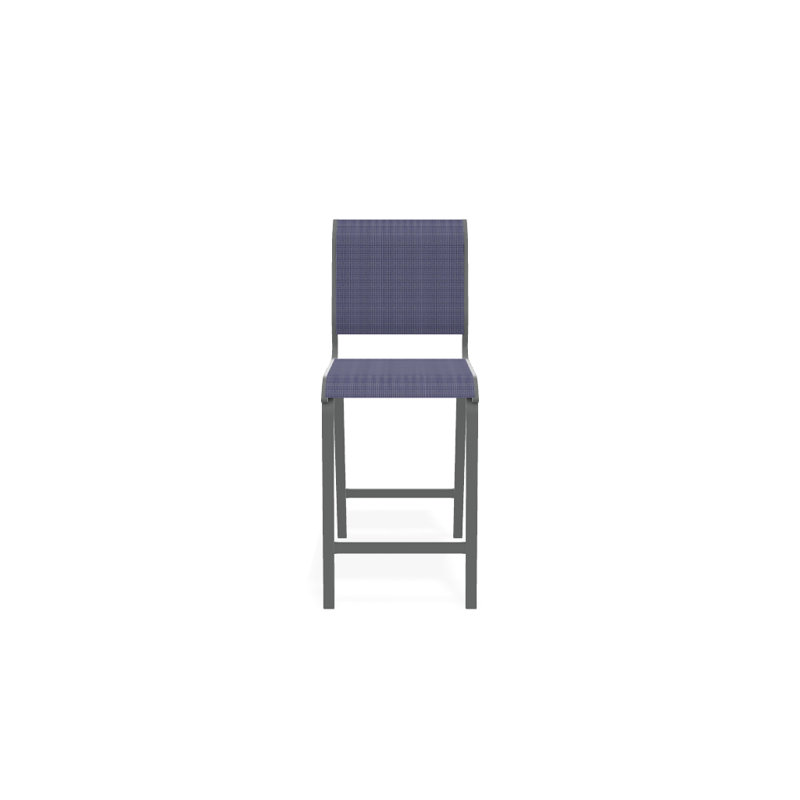 Tabouret de bar 26 po Holna, Graphite texturé, Brise