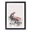 Leopard upon the Rock - Picture Frame Painting Print-56741179-56741185