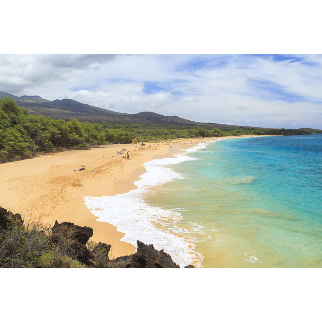 Big Beach, South Maui, Hawaii von PictureLake - Kunstdrucke ohne Rahmen auf Leinwand