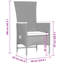 Garden Dining Set Black PE Rattan Large UV-Resistant Materials-1794793870