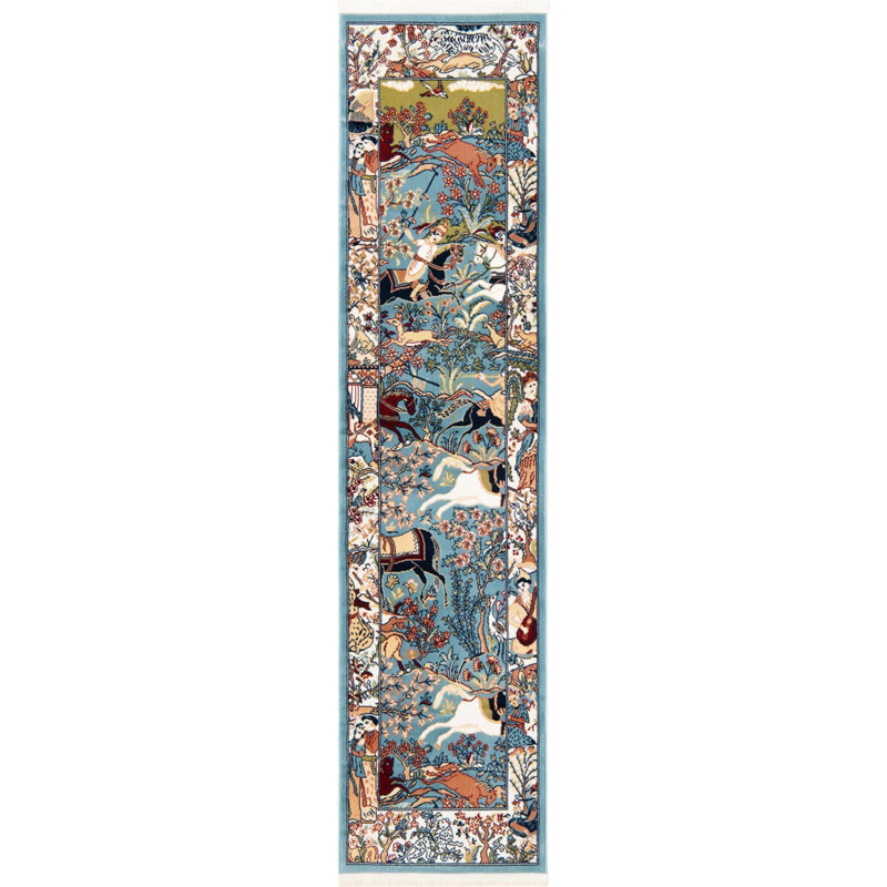 Kelayeh Oriental Indoor Rug, Runner 2' x 8'