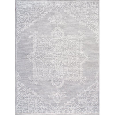 Hand Tufted Viscose Oriental Indoor Rug