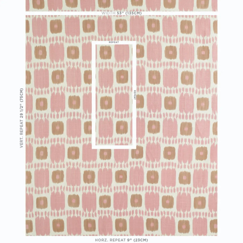 Kandira Fabric, Pink