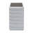 Baxton Studio Cadmus Modern Light Grey Channel-Tufted Fabric 4-Drawer Dresser