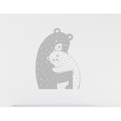 Adhésif décoratif famille d'ours