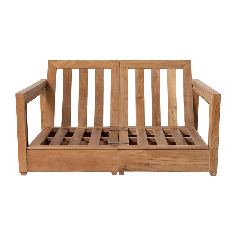 Armillia Outdoor 2 - Seat Loveseat, Camel