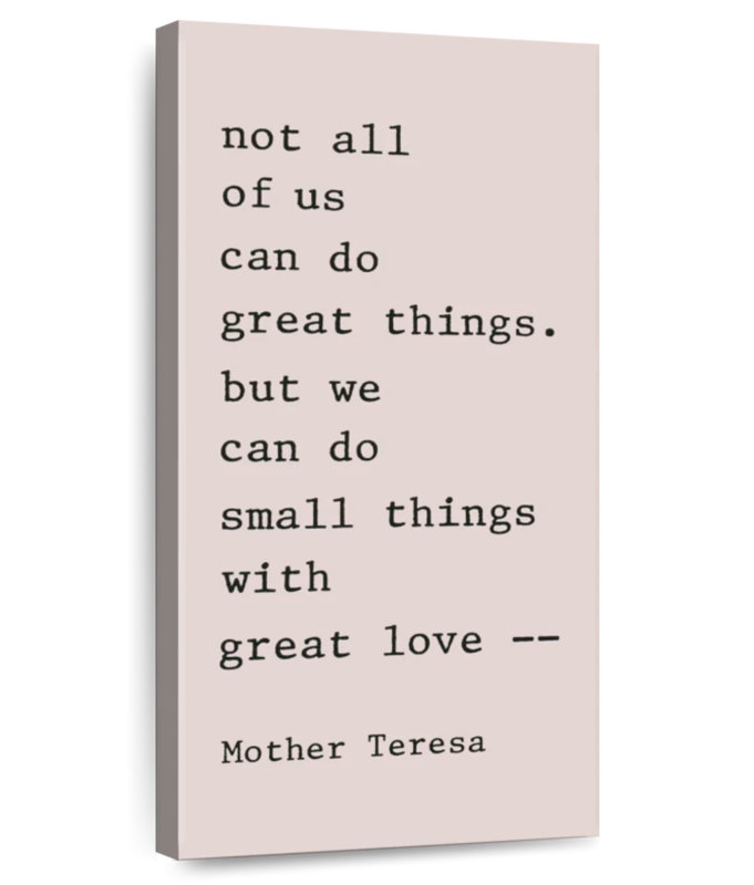 Mother Teresa Quote