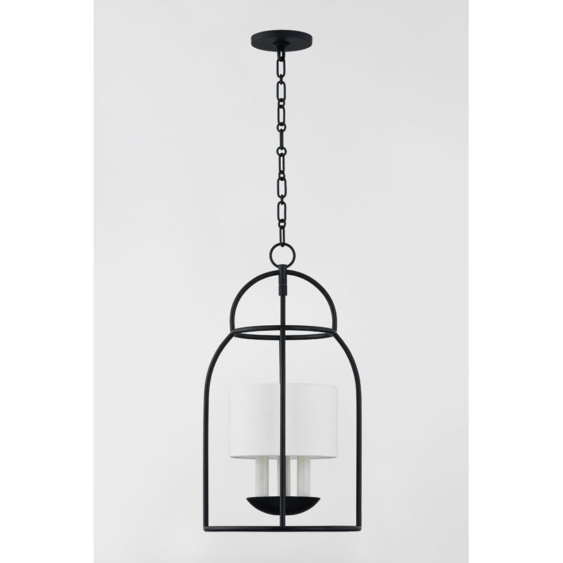 Delia Light Lantern, Aged Iron, 21.50" H x 12.25" W x 12.25" D