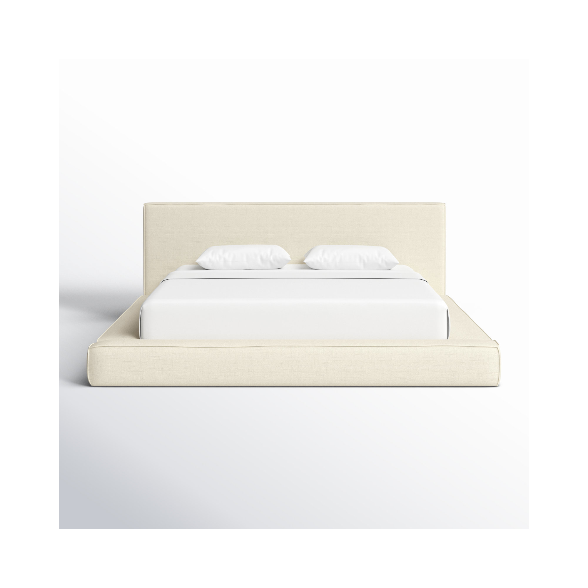 Olafur Linen Bed, Cream, King