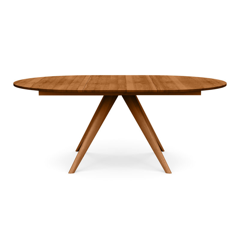 Catalina Round Extension Table, Autumn Cherry, 60" L x 60" W