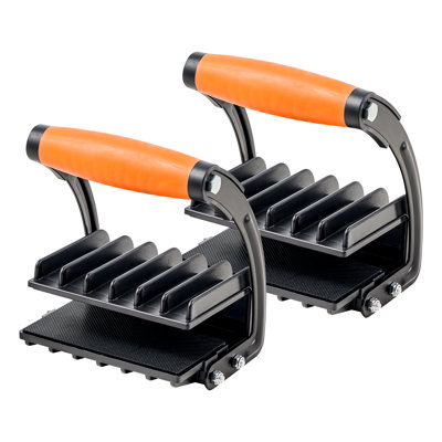 Plywood Carrier, 200 lbs Single Clamp Capacity, Adjustable Drywall Carrying Tool for 0-1 Inches Thickness Boards, Plywood Carrier with Non-Slip Grips for Plastic Boards, Plywood, Drywall
