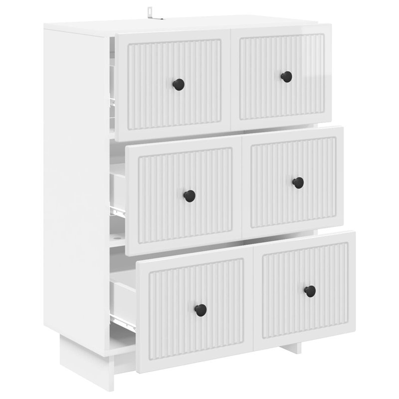Standard Accent Chest, High Gloss White