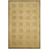 Tibetan Hand Knotted Wool Pile Geometric Rug