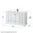 Deborah 60'' Single Bathroom Vanity with Marble Top-97810861-97810855