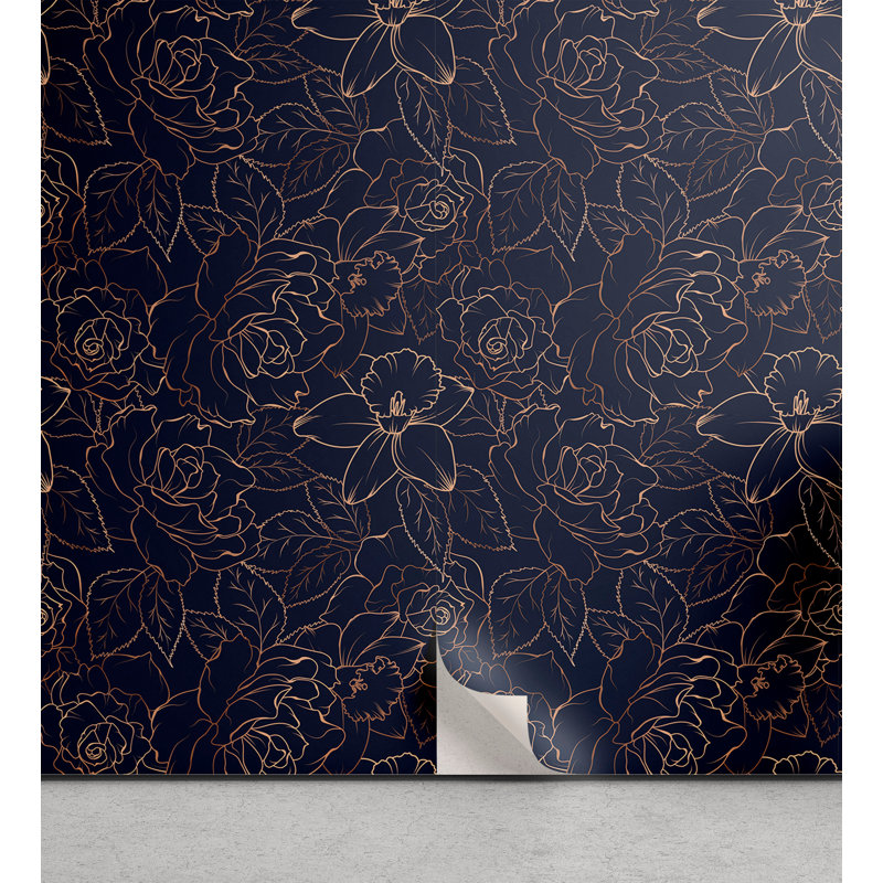 Rouleau de papier peint Iridis, L 13 po x L 36 po