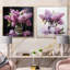 Élégant vase à bouquet de lilas - ensemble de 2 collages carrés lilas-1913570209-1913570210
