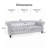 Chesterfield Button Tufted Backrest Multi-seat Upholstered Sofa-332871584