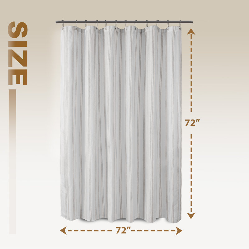 Rideau de douche Soft, Brun