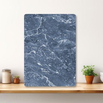 Flourish Premium Tempered Glass Cutting Board, 11.8 x 15.7 inches | Antibacterial, Easy Clean, Non-Slip Silicone Feet | 100% Durable Glass, Thickness: 0.16 inches | Ideal for Kitchen Prep, Safe & Stylish Cooking Solution