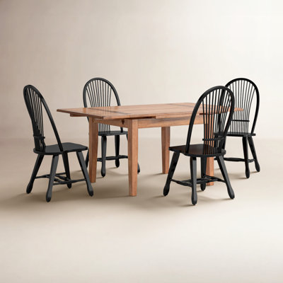 Makira 4 Person Rectangular Dining Table Set
