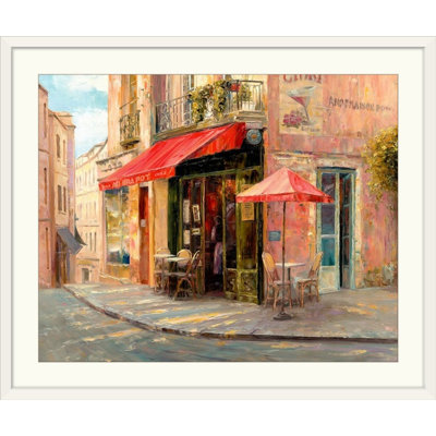 Haixia Liu " Hillside Cafe " Print