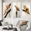 «Hyperrealistic Gerbera Flowers», 3 pièces sur toile-305507251-305507250