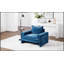Fauteuil en chenille avec accoudoirs larges, coussin épais et dossier ergonomique pour un confort et un style ultimes-1999396005