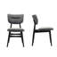 Chaise de salle à manger rembourrée en tissu-1358706507-1358706504
