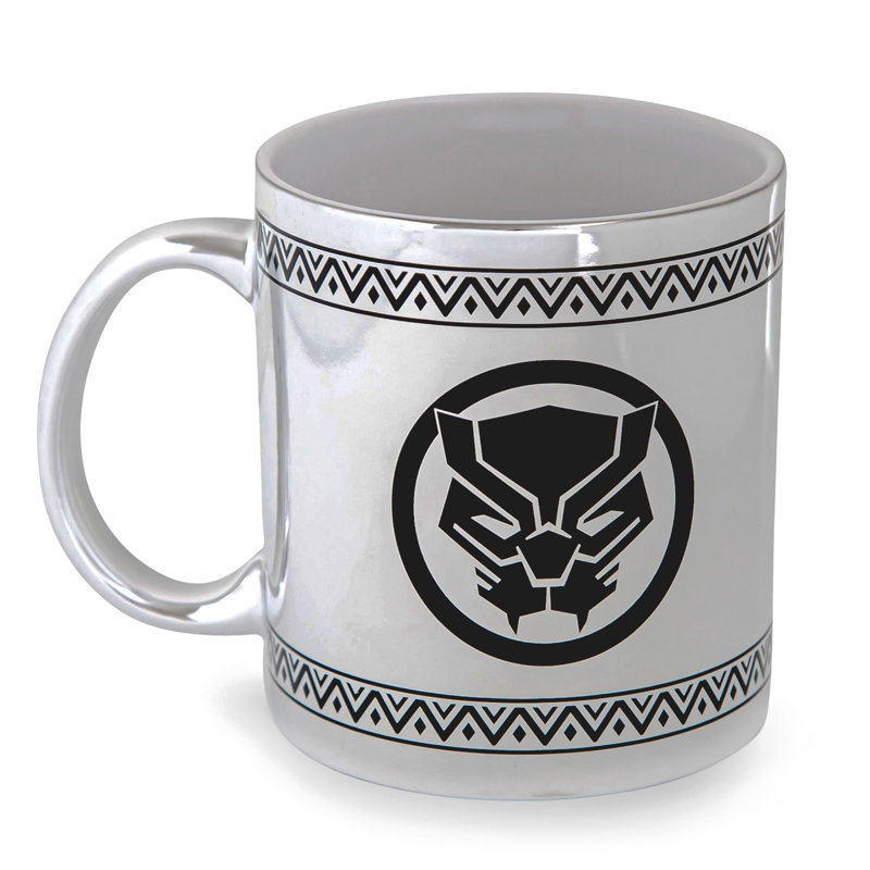 Tasse en céramique galvanisée Marvel Black Panther | Peut contenir 20 onces