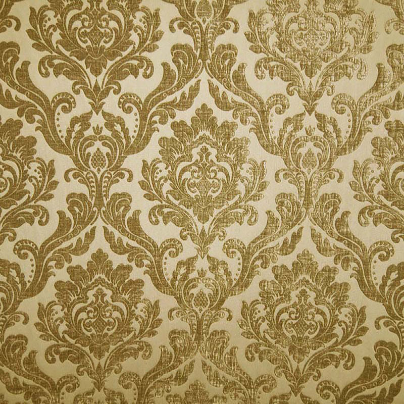 Damask Two Tone Velvet | Neiman Fabric, Gold