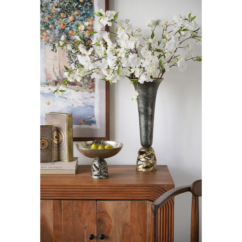 Vase décoratif D7.5X19.5 ", H 19,5 po x l 7,5 po x P 7,5 po