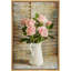 Bouquet de roses en fleurs rétro dans un vase, plantes florales, photographie rustique-92187171-92187170