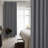 Blackout Room Divider Curtain for Bedroom, Curtain for Patio Sliding Door & Living Room Thermal Insulated Privacy Drapes, 1 Panel-207930294-207930295