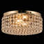 Plafonnier encastré en cristal spoutnik 2 lumières Westerfield-110399852