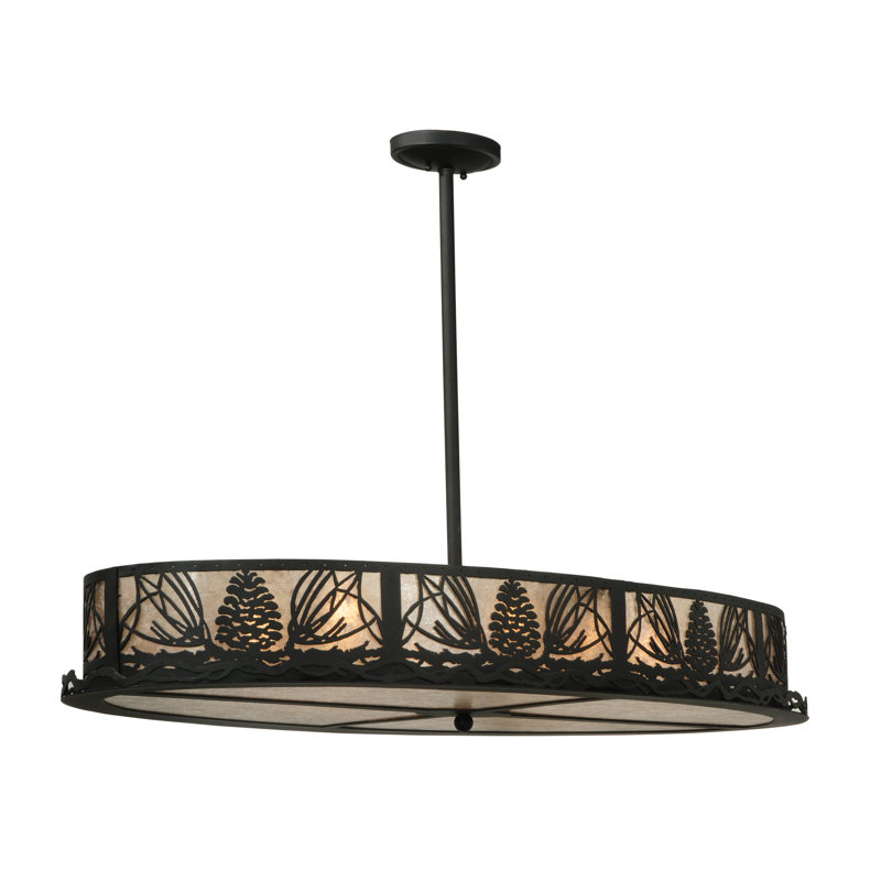 Lustre tambour 8 lumières Thanos