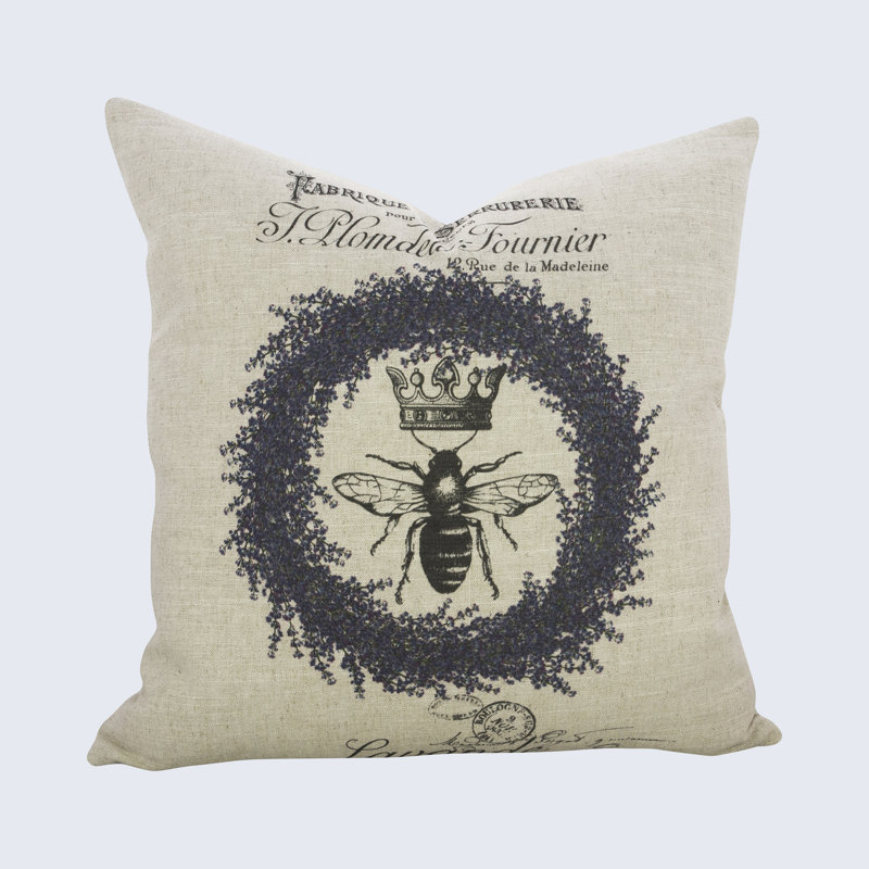 Arquan Linen Reversible Throw Pillow