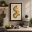 Entwined Serpents Art Deco - Wrapped Canvas-962729179-962729174