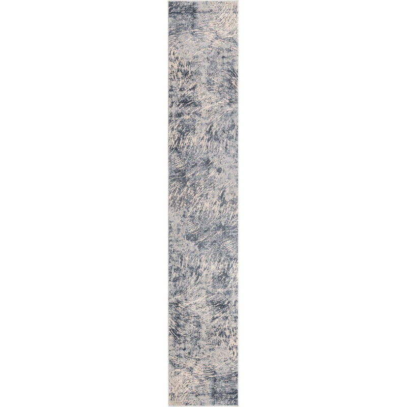 Abstract Indoor Rug, Runner 2' x 12'